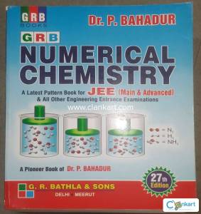 GRB Numerical Chemistry JEE (Latest edition)