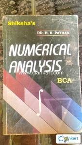 Numerical analysis dr. H.k. Pathak