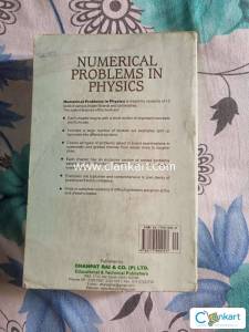 Numerical problems in physics for class 12th and IIT