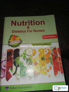Nursing textbook nutrition for bsc nursing