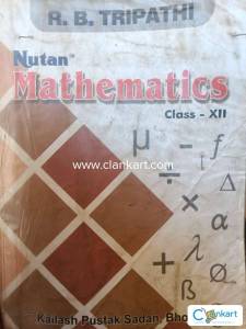 Nutan r.b Tripathi mathematics book for class 12th