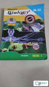 OBJECTIVE BIOLOGY FOR CLASS 12 vol 1&2 by Dr Ali