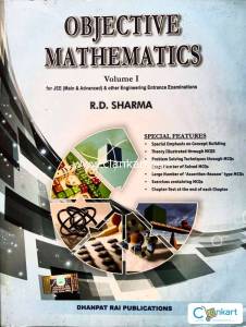 OBJECTIVE MATHEMATICS FOR JEE MAIN, ADVANCED (Vol 1 + Vol 2) Combo