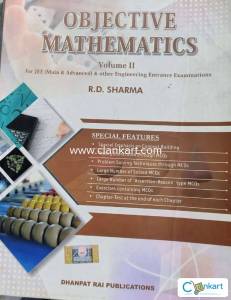 OBJECTIVE MATHEMATICS R D SHARMA VOLUME II