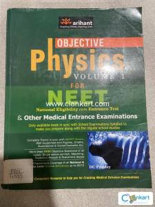 OBJECTIVE Physics Volume 1 For NEET