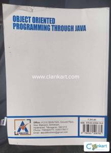 OBJECT ORIENTED PROGRAMMING THROUGH JAVA