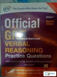OFFICIAL GRE VERBAL REASONING PRACTICE QUESTIONS VOL.I