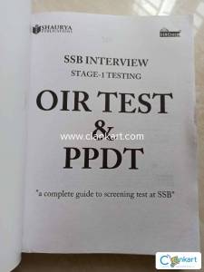 OIR TEST & PPDT