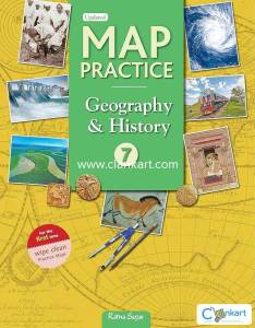 OLD GOOD CONDITION MAP BOOK 7