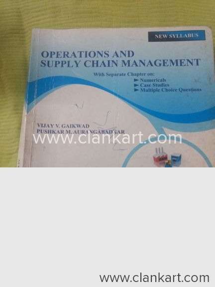 OPERATIONS AND SUPPLY CHAIN MANAGEMENT