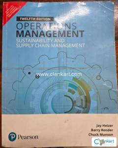OPERATIONS MANAGEMENT 12E HEIZER, RENDER,MUNSON (MANAGMENT BOOK)