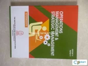 OPERATIONS & STRATEGIC MANAGEMENT - INTERMEDIATE - GROUPI-PAPER-9