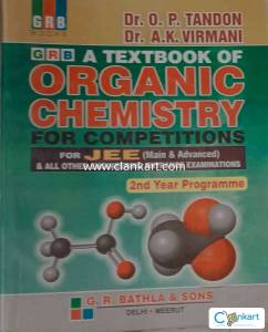OP Tandon Organic Chemistry 2nd year programme