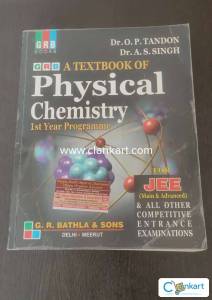 OP Tandon Physical Chemistry Class 11th JEE Mains and Advance