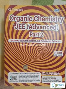 ORGANIC CHEMISTRY FOR JEE ADVANCED + MAINS