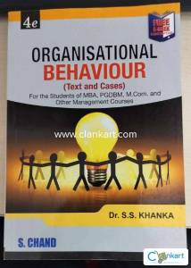 ORGANISATIONAL BEHAVIOUR