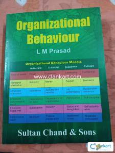 ORGANIZATIONAL BEHAVIOUR