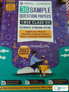 OSTWAL- GURUKUL 36 Sample Papers Class XII PCM ALL SUBJECTS