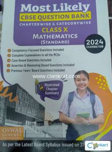 OSWAAL-Mathematics Question Bank for Class 10