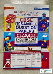 OSWAAL 10 SAMPLE PAPERS CLASS 12 ENG CORE