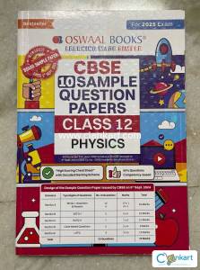 OSWAAL 10 SAMPLE PAPERS CLASS 12 PHYSICS