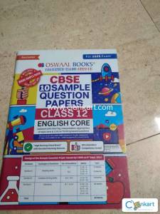 OSWAAL 12TH CBSE ENGLISH  SAMPLE PAPER( Original)