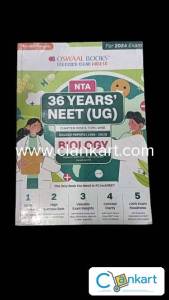 OSWAAL BIOLOGY 36 YEARS' NEET (UG) SOLVED PAPERS (1988-2023)