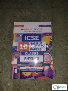 OSWAAL BOOKS 10 SAMPLE PAPERS PHYSICS OF ICSE BOARD FOR CLASS 9
