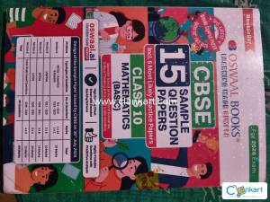OSWAAL BOOKS CBSE 15 SAMPLE QUESTION PAPER