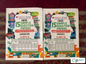 OSWAAL BOOKS CBSE 15  QUESTION PAPERS CHEMISTRY & PHYSICS CLASS XI