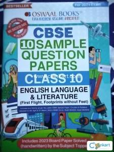 OSWAAL BOOKS CBSE CLASS 10 ENGLISH LANGUAGE AND LITERATURE