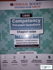 OSWAAL BOOKS CFQ'S class 10 science, sst , mathematics