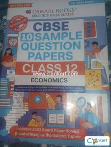 OSWAAL BOOKS ECONOMICS SAMPLE PAPER