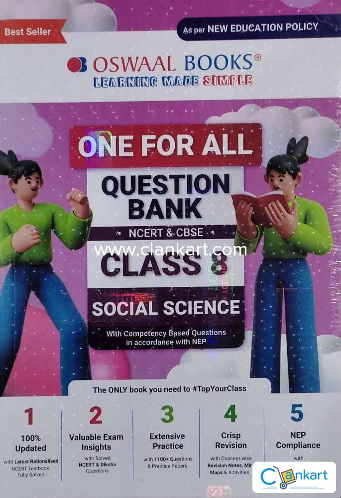 Buy 'SOCIAL SCIENCE OSWAAL BOOKS CLASS 8' Book In Excellent Condition ...