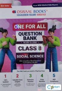 OSWAAL BOOKS ONE FOR ALL QUESTION BANK NCERT AND CBSE CLASS 8 SST