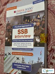 OSWAAL BOOKS SSB INTERVIEW NEW EDITION NO NAME WRITTEN FRESH PIECE