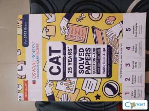 OSWAAL CAT 25 years Solved Papers Question Bank