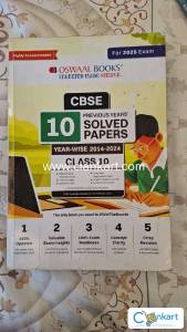 OSWAAL CBSE 10 Previous Years Papers