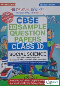 OSWAAL CBSE 10 SAMPLE QUESTION PAPERS CLASS 10 SOCIAL SCIENCE