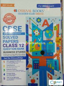 OSWAAL CBSE Business S. PYQ LATEST CLASS 12(SEALED) 2024 edition