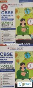 ( Unused ) OSWAAL CLASS 12 CHEMISTRY AND MATHS QUESTION BANKS