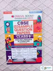 OSWAAL CBSE CLASS 9 ENGLISH Sample Question Papers Book