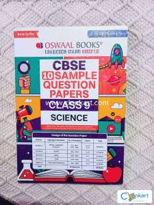 OSWAAL CBSE CLASS 9 SCIENCE Sample Question Papers Book