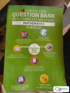 OSWAAL CBSE QUESION BANK 2017 EDITION