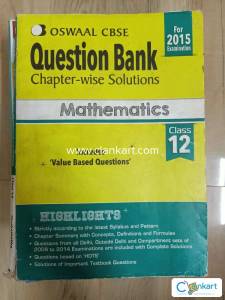 OSWAAL CBSE QUESTION BANK CHAPTERWISE SOLUTIONS MATHS