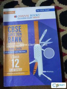 OSWAAL CBSE QUESTION BANK CLASS 12 CHEMISTRY