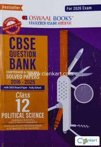 OSWAAL CBSE QUESTION BANK CLASS 12 POLITICAL SCIENCE