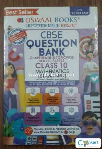 OSWAAL CBSE QUESTION BANK FOR CLASS 10 MATHS(STANDARD)