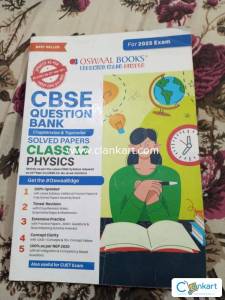 OSWAAL CBSE QUESTION BANK PHYSICS FOR CLASS 12