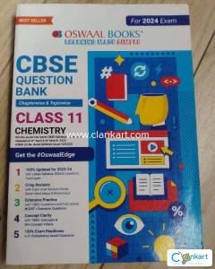 OSWAAL CBSE QUESTION BANK  CLASS 11 CHEMISTRY